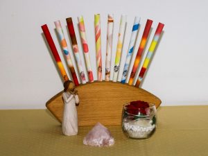 Therapeuten-Körperkerzen mit Engel